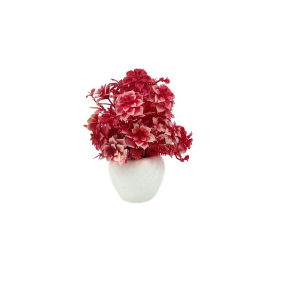 Flowers Artificial Wild Plant with Pot Showcase Decoration Plants Flowers | Fake Plant | Artificial Plants for Home Decor Office Gifting Plants Decorative (Pack Of 2) (RV-AP12) - Image 4