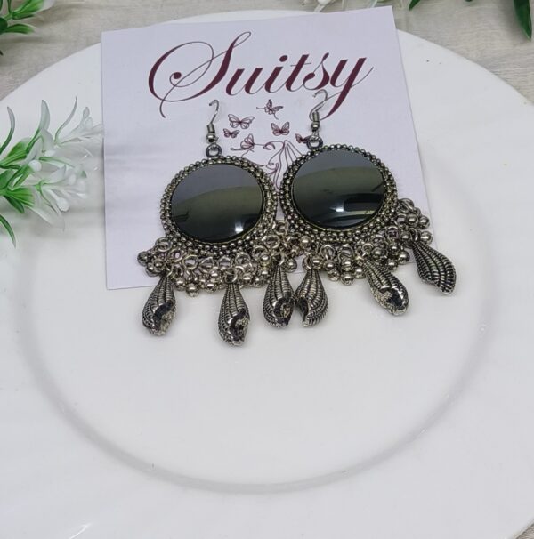Beautiful oxidised earrings for women and girls
