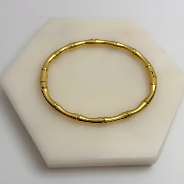 Bamboo Design Bangle-Bracelet - Image 2