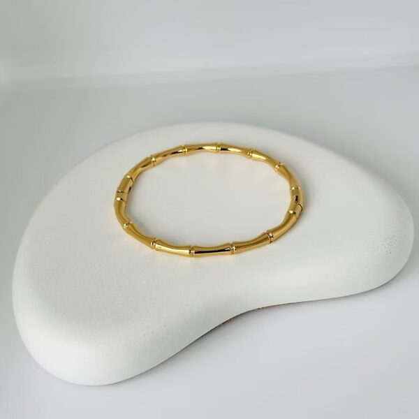 Bamboo Design Bangle-Bracelet