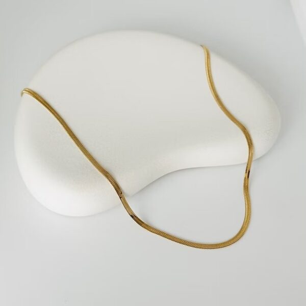 Sleek Snake Chain Necklace