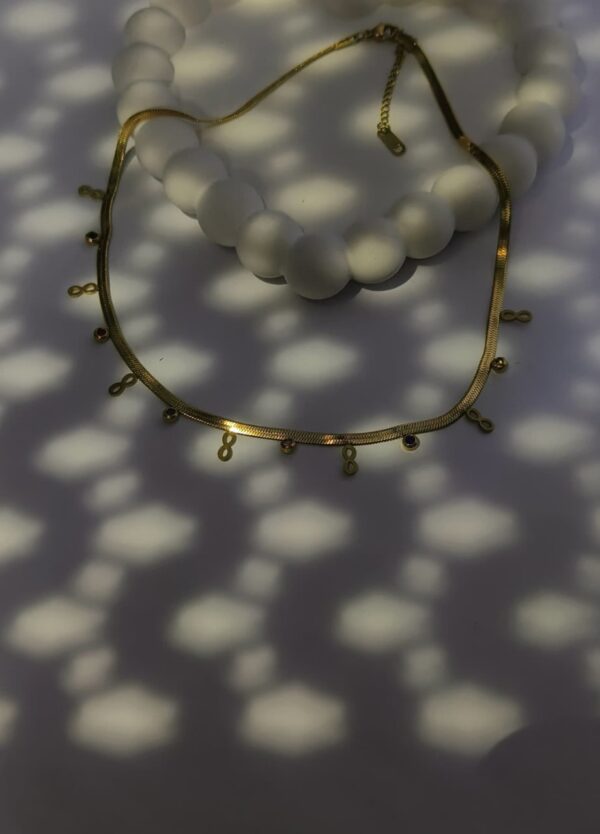 Infinity Charm Necklace - Image 2