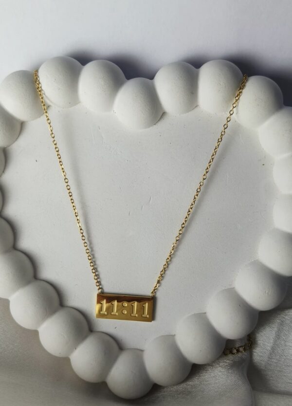 11:11 Wish Time Pendant Necklace