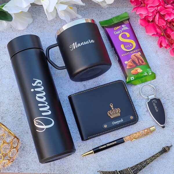 Men’s Hamper 3.0 V2 – Premium Customized Gift Set with Wallet, Bottle, Belt & Accessories - Image 2